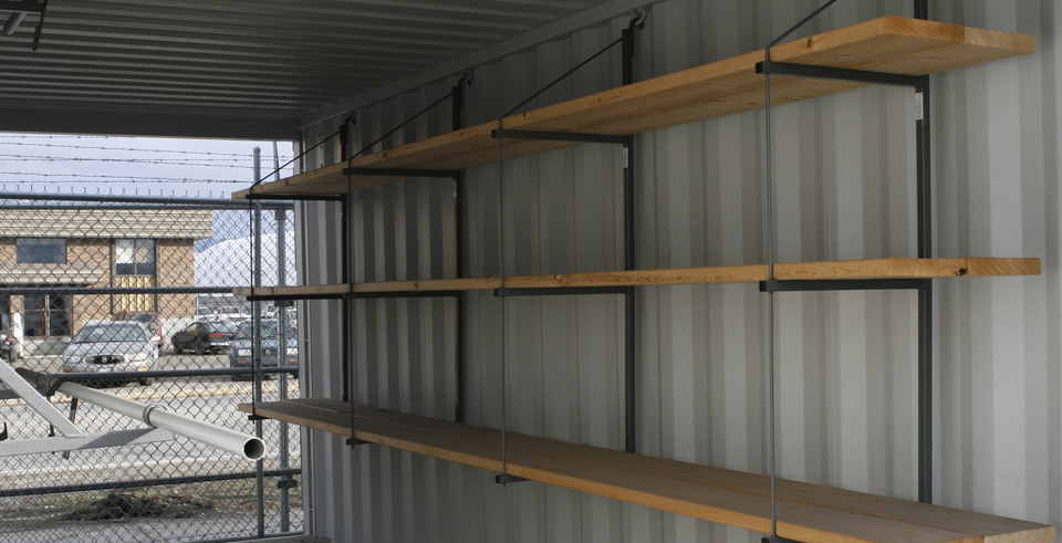Improve Your Container, Storage Container Shelving System